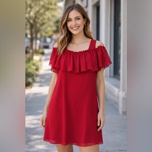 Gianni Bini Vibrant Red Dress